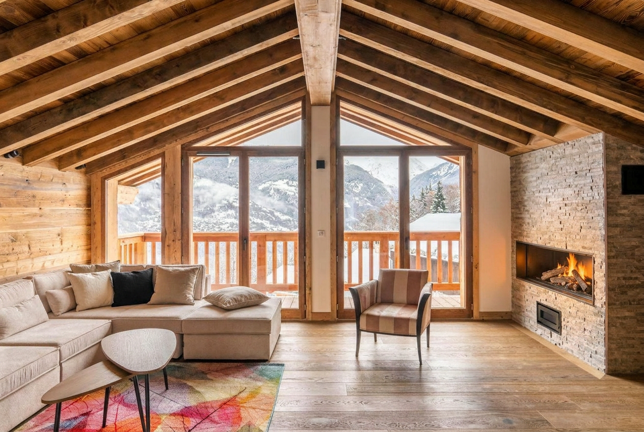Noël et Nouvel An à Courchevel : louer un chalet pour les fêtes